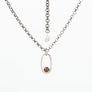 Rhodolite Garnet Sterling Necklace