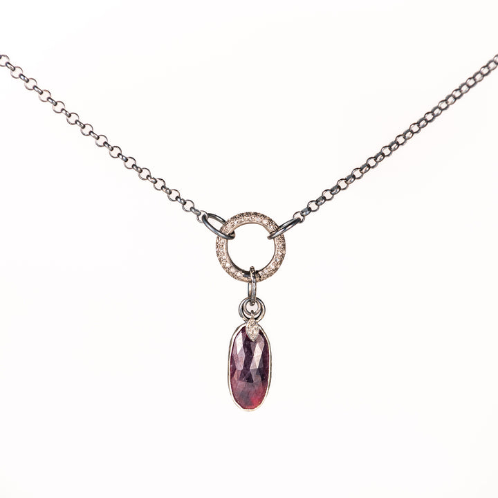(UN-NAMED) Red Sapphire Necklace