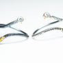 Sterling Silver and Gold Open Wrap Ring