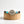 Buffalo Nickel and Turquoise Mens Ink Black Leather Bracelet