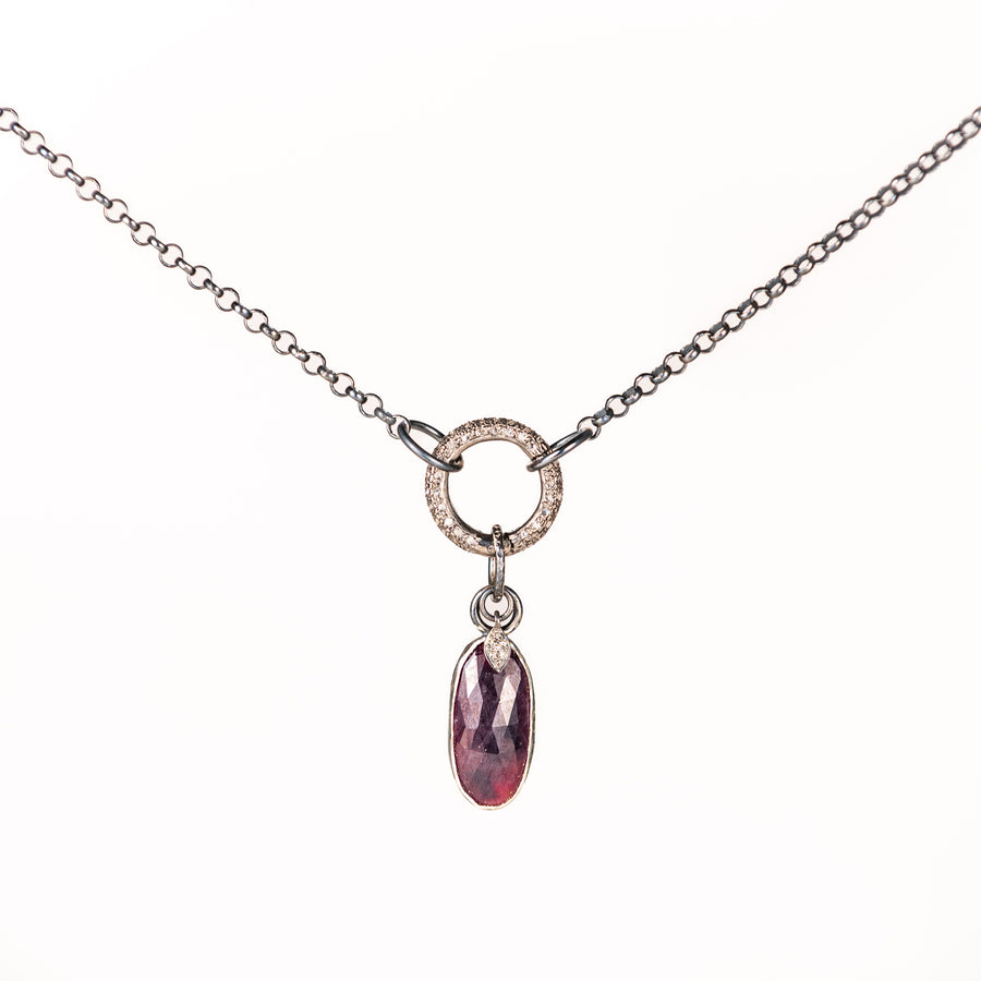 (UN-NAMED) Red Sapphire Necklace
