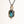 Indicolite Tourmaline and Diamond Necklace