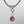 Maroon Tourmaline and Pavé Diamond Necklace