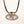 Pink Tourmaline and Pavé Diamond and Gold Leather Necklace