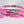 Bright Pink Leather Wrap