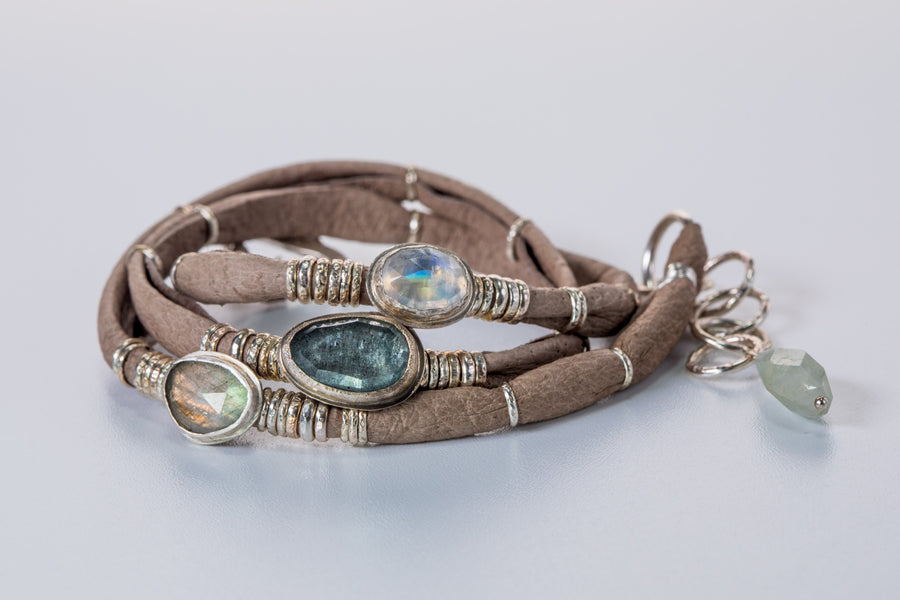 Moss Aquamarine 3 Wrap