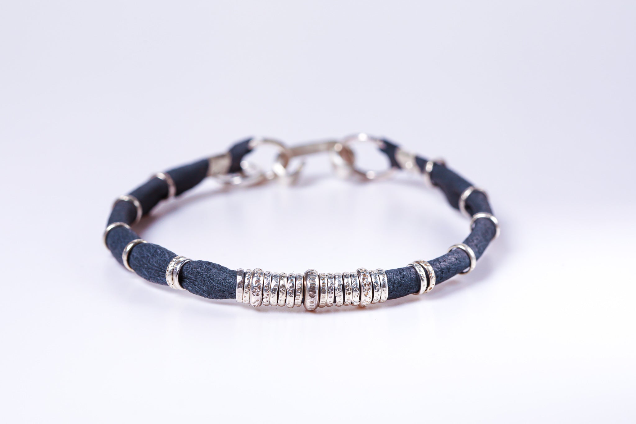 Black Diamonds & Blue Jeans™ Bracelet | Naomi Sarna Art Jewels