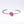 Pink Sapphire Sterling Silver Bangle