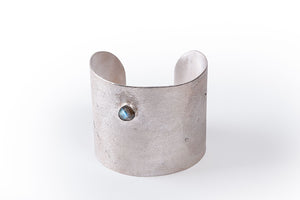 Labradorite Lunarscapes Sterling Silver Cuff