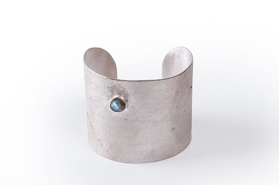 Labradorite Lunarscapes Sterling Silver Cuff