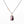 Bicolor Tourmaline with Gold & Sterling Silver Necklace