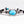 Kingman Sky Blue Turquoise & Pavé Diamond Bracelet