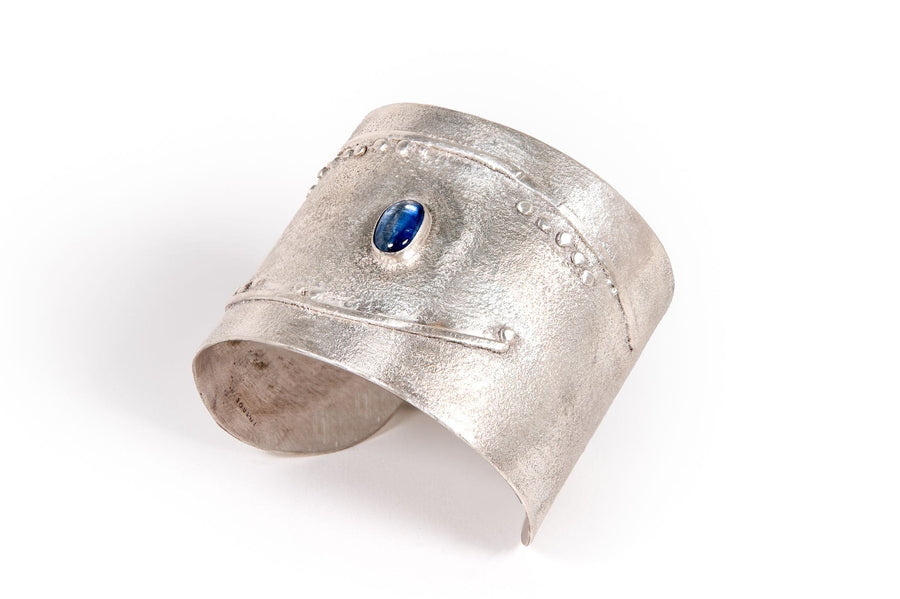Blue Kyanite Evil Eye Lunarscape Cuff